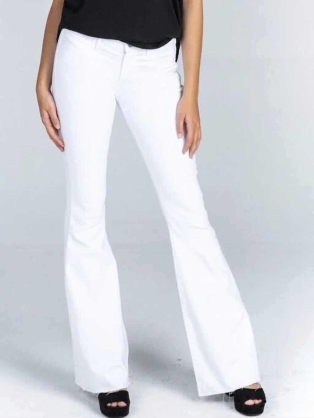 Articles Of Society White Flare Jeans, Size 14/32, NWT